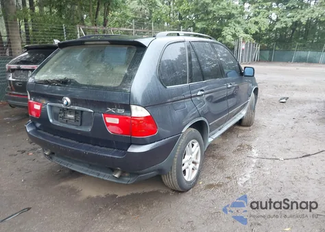 2005 BMW X5 3.0I from USA, damaged, VIN 5UXFA13575LU48776